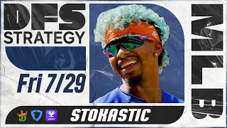 MLB DFS Strategy Today: DraftKings & FanDuel Daily Fantasy Baseball Picks 7/29