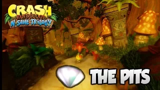 Crash Bandicoot 2 - "The Pits" 100% Clear Gem and All Boxes (PS4 N Sane Trilogy)