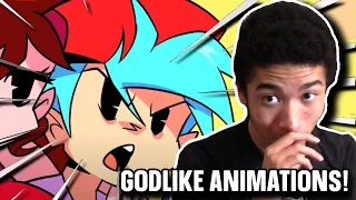 These Friday Night Funkin Animations are INSANE! (Reaction)