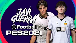 Face tutorial JAVI GUERRA | PES 2021