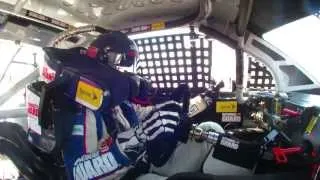 In-car camera | Dale Earnhardt Jr. hits the wall at Michigan