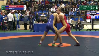 Поддубный-2018. 87 кг. Павел Петруничев - Азамат Бикбаев. Квалификация.