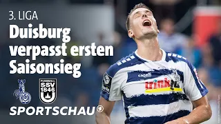 MSV Duisburg - SSV Ulm Highlights 3. Liga l Sportschau