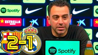 Rueda de prensa XAVI: FC BARCELONA 2-1 REAL MADRID CF