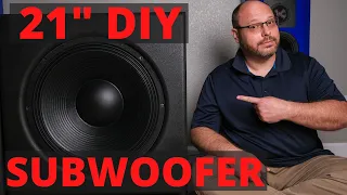 21 Inch GSG Audio DIY Subwoofer build guide!  ► Order with code: Jilesgsg