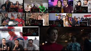 Reaction Mashup | Spiderman no way home Trailer 2 (2021)