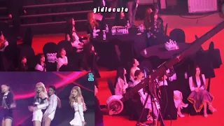 gidle reaction to BLACKPINK (dududu + forever young) gaon 2019