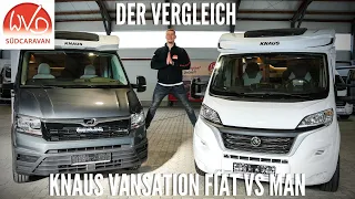 KNAUS VAN TI VANSATION FIAT VS MAN | Der große Vergleich