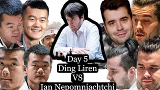 5th Game of Chess World Championship Match Ding-Nepo