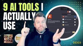 The 9 AI Tools I ACTUALLY Use Every Day As A Content Creator