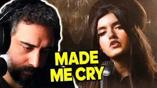 Arab Man Crumbles.... Reaction to Angelina Jordan - Suspicious Minds