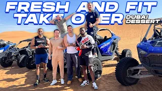 Fresh and Fit Takeover Dubai Desert