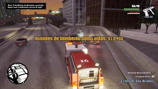 Missão de Bombeiro - GTA San Andreas: The Definitive Edition - À Prova de Fogo - PT-BR