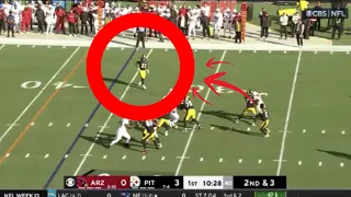 Only Kenny Pickett can miss this throw