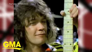 Tributes pour in for guitar, rock legend Eddie Van Halen l GMA