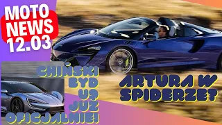 Czy Artura sprosta zadaniom roadstera? | MOTO NEWS #16 | BYD rozpoczyna produkcję superwozu!