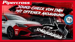 Pipercross - offene Ansaugung im Hyundai i30N Facelift DCT mit TÜV | Mega Soundcheck | Milltek