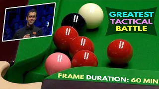 Ronnie O'Sullivan vs Judd Trump 🔥 MUST WATCH 🔥  Snooker Historical Tactical Battle Ever