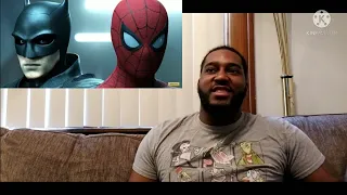 SPIDERMAN VS BATMAN TOM HOLLAND VS ROBERT PATTINSON (EPIC BATTLE) BY MIGHTYRACCOON REACTION