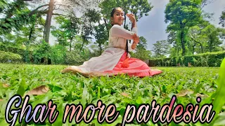 Ghar more pardesia ৷ Dance cover | Choreograped & Performed by Anushka