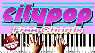 Citypop Chord Progression  (SAKOSHIN Original Mix) シティポップ コード 80s / yamaha dx7