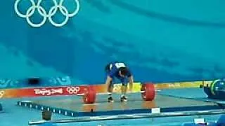 2008 Beijing Olympics Olympic Lifting 230kg clean and jerk