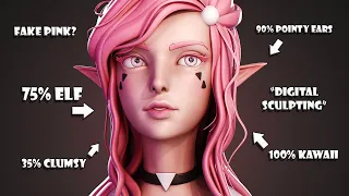 Let's Sculpt A Pretty Elf Girl!