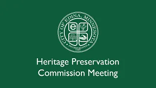 Heritage Preservation Commission 8/17/20