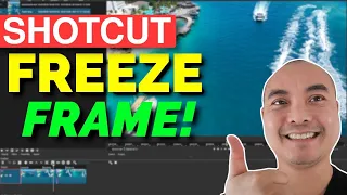 Shotcut Freeze Frame or Hold Frame Effect | Shotcut Tutorial