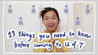 for University of Toronto FRESHMEN! 13 things you should know before coming to U of T (useful!)