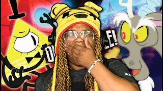 Bill Cipher VS Discord (Gravity Falls VS My Little Pony) | DEATH BATTLE! AyChristene Reacts