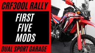 Your first five 300 rally mods