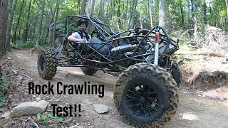 First ROCK CRAWLING TEST!!! With the Mini Rock Crawler project - Part 16