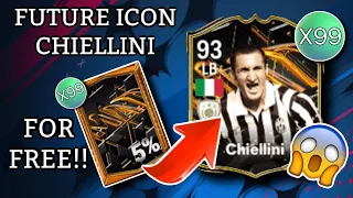 How to get CHIELLINI FUTURE ICON CARD! || + Madfut 24 GLITCH!