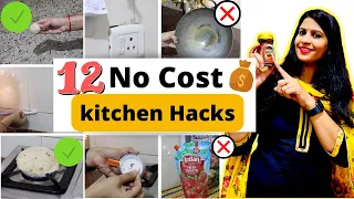 12 Amazing Hacks / Tips For A Clean Kitchen | No Cost Kitchen Hacks | Brilliant Kitchen Hacks & Tips