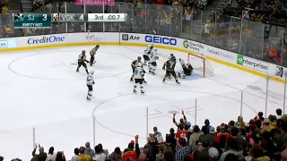 Sharks completes comeback against Golden Knights. April 24, 2022