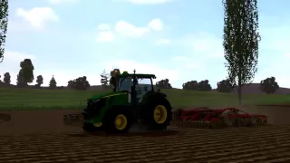 ★Uprawa★John Deere 7280 R★Väderstad Top Down 500★