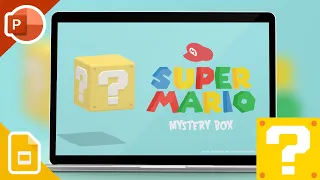 SUPER MARIO MYSTERY BOX | Free PowerPoint & Google Slides Review Game