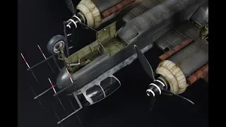 Landing Gear Improve - Heinkel He 219 Uhu Tamiya 1/48 - Aicraft Model