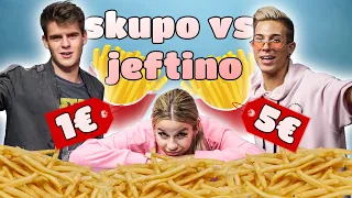 Isprobavamo SKUPE i JEFTINE krumpiriće! 🍟 | SaamoPetraa & Marco Cuccurin & ASH