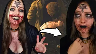 Vampire Daughter Dimitrescu Cries Over Resident Evil Village's Ending - Cosplay