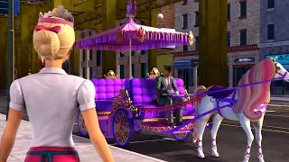 Barbie: Princess Charm School - Blair wins the lady royal lottery