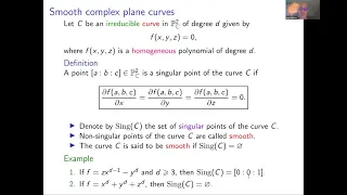 Net of Conics, Vanya Cheltsov | LMS Summer School (3/5)