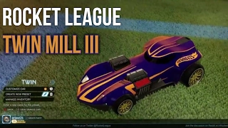 Hot Wheels DLC Car Review: Twin Mill III (Rocket League)