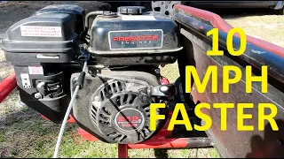 How To Make Go kart Faster or Slower