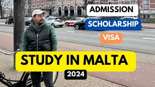 HOW TO STUDY IN MALTA 2024 | COMPLETE PROCESS | IN HINDI
