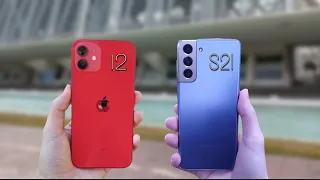 Samsung Galaxy S21 VS iPhone 12 ¡¡La PELEA del AÑO!!