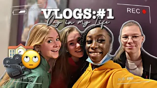 VLOG#1: DAY IN MY LIFE AT SCHOOL IN THE NETHERLANDS🏫👩🏾‍🎓🇳🇱