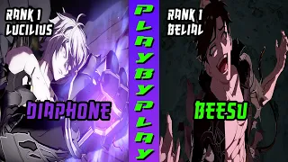 Diaphone ( Rank 1 Lucilius) VS Beesu (Rank 1 Belial) Match Analysis GBVSR