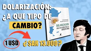 ¿A qué tipo de cambio se puede dolarizar Argentina?